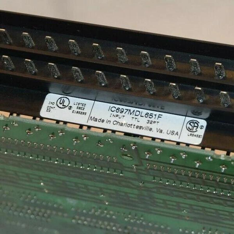Used GE FANUC IC697MDL651F 44A730162-G01 32pt TTL Input Module
