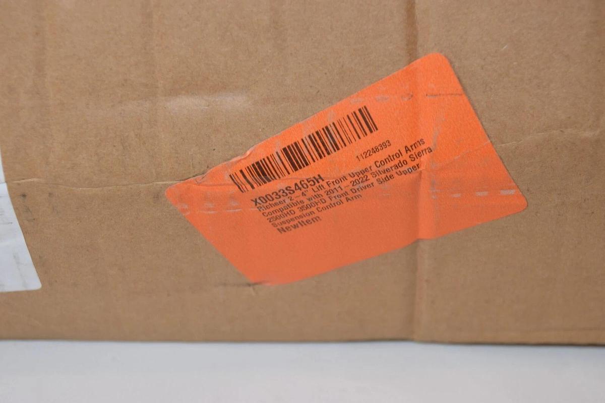 RICHEER 2-4" Lift Front Upper Control Arms 11-22 Silverado Sierra 2500HD 3500HD