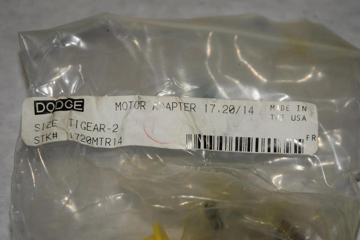 DODGE 202A20R14 TIGEAR-2 Reducer 20:1 1750RPM Right Angle gear box (NEW)