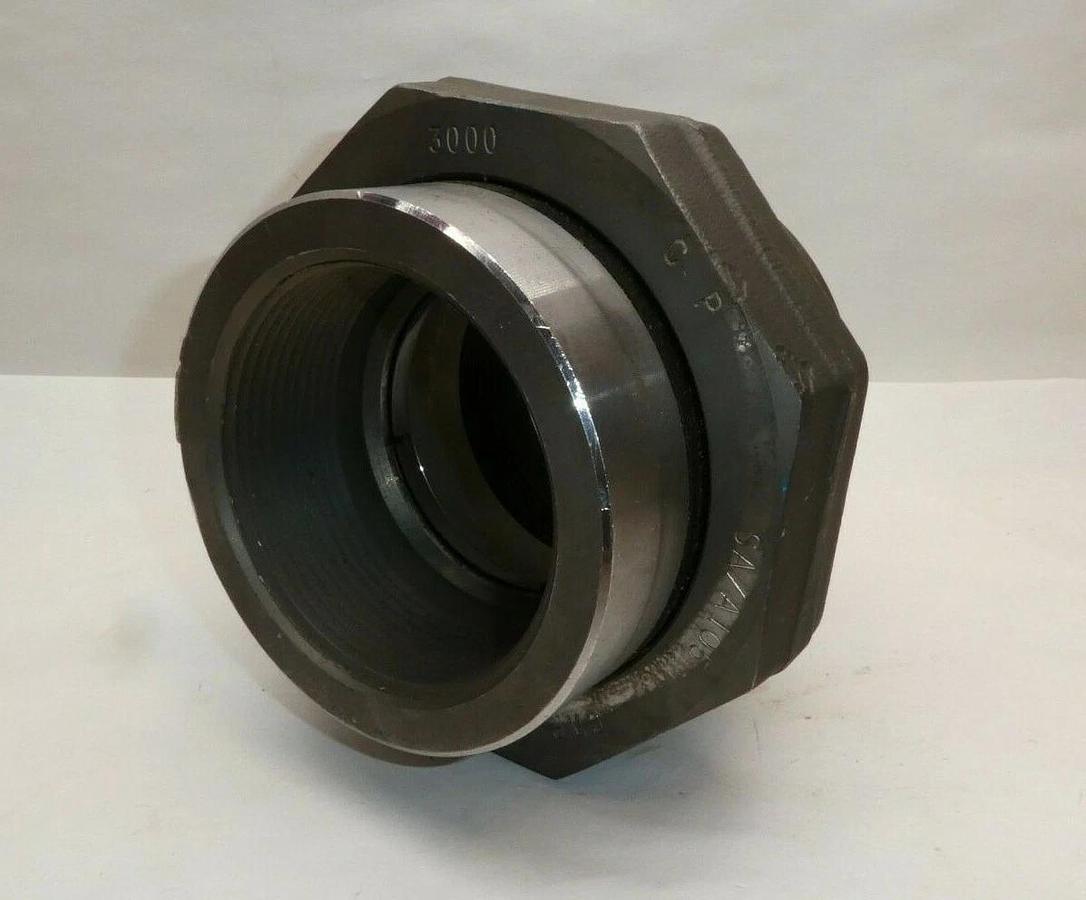 (NEW) CWP SA/A105 3" Threaded Union 3" NPT 3000 57905 Coupling