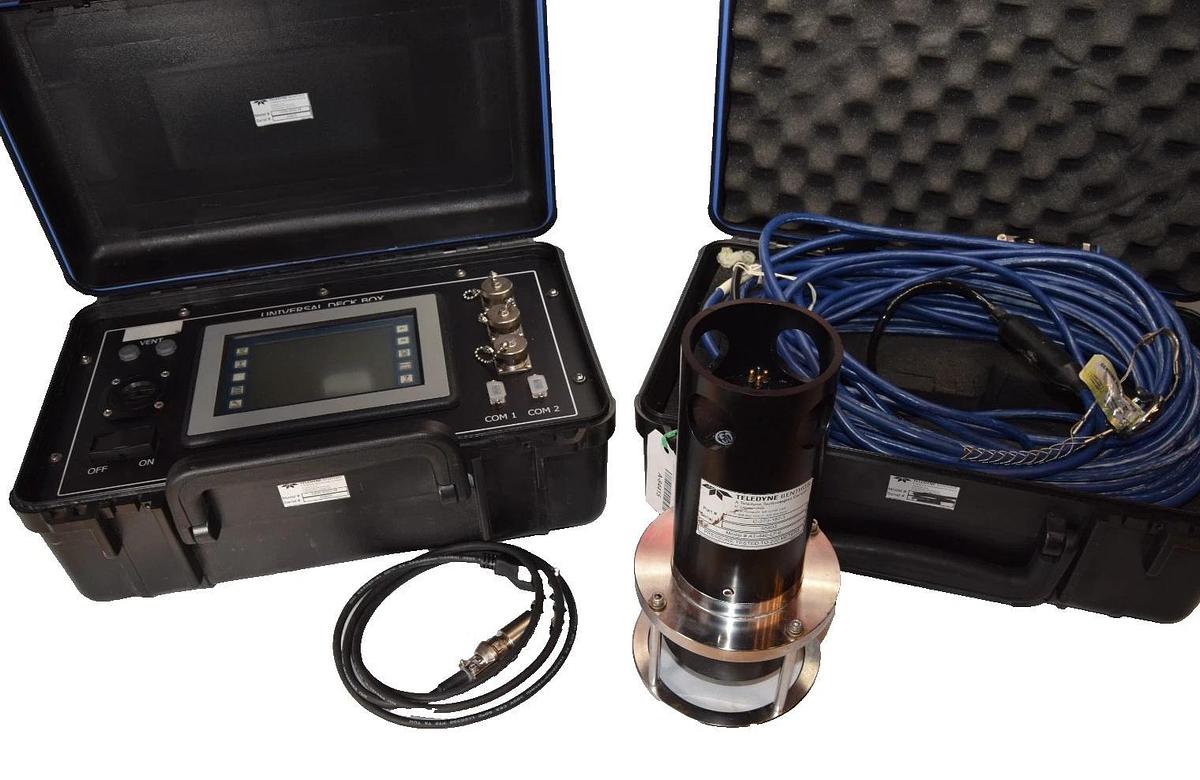 Used Teledyne Benthos Universal Deck Box UDB-9000-M UDB9000 Transponder AT-440-LF-0