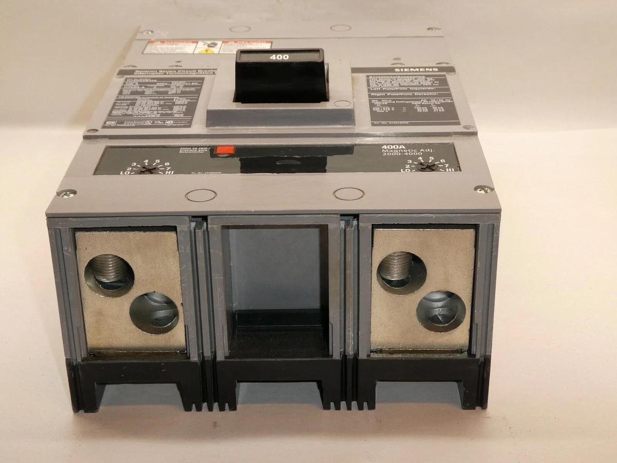 Siemens HJXD62B400 Breaker 2p 2 pole 600v 400a 400 A Amp XJXD6-A 400a trip NEW