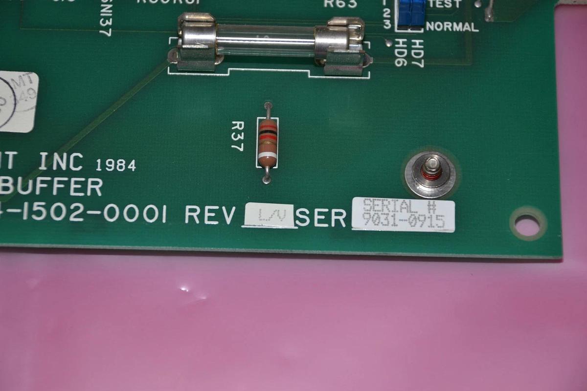 Used FISHER ROSEMOUNT PEERWAY BUFFER 01984-1502-0001 0198415020001 REV:L/V