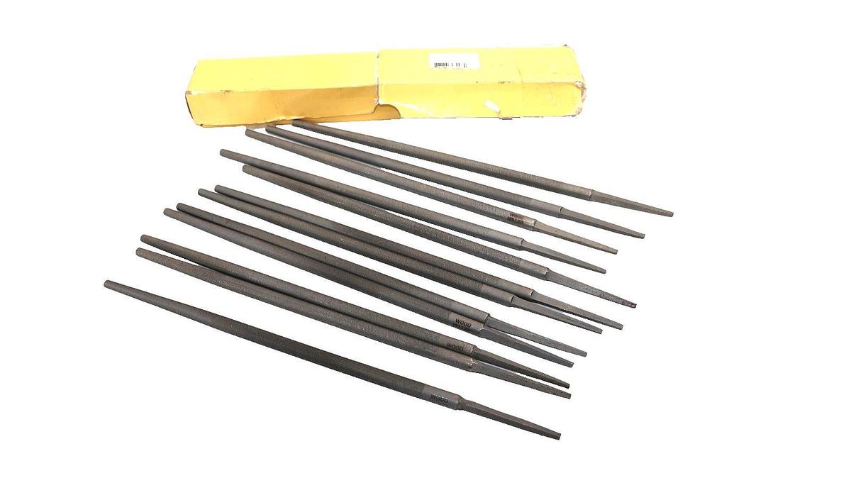 Wood / Miller DIC12084 10" Round Smooth File (New - Box of 12)