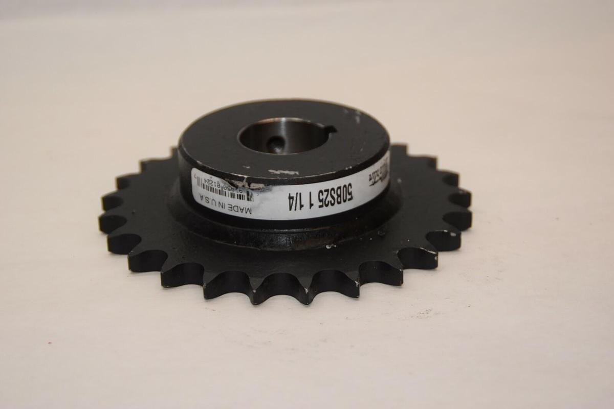(NEW) MARTIN 50BS25 1 1/4 1-1/4" Bore 25 Teeth Sprocket