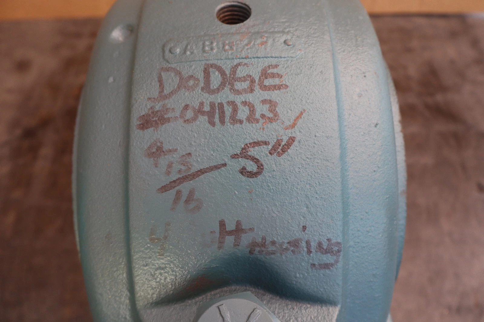 Dodge Spher-Align Pillow Block HOUSING 4-Bolt SAF-4-15/16 041223 4-15/16-5 (NOS)