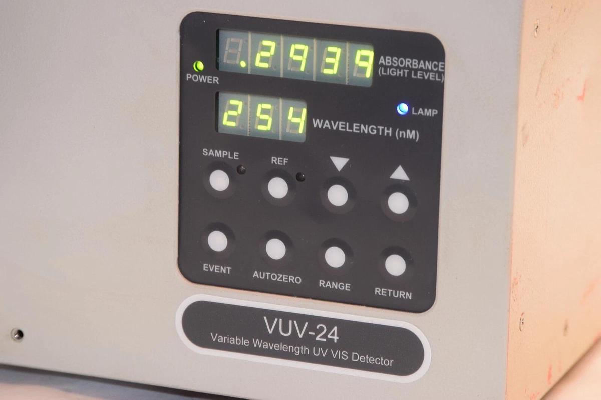 Used VISACON 9024-0001 , VUV-24 Variable Wavelength UV VIS Detector