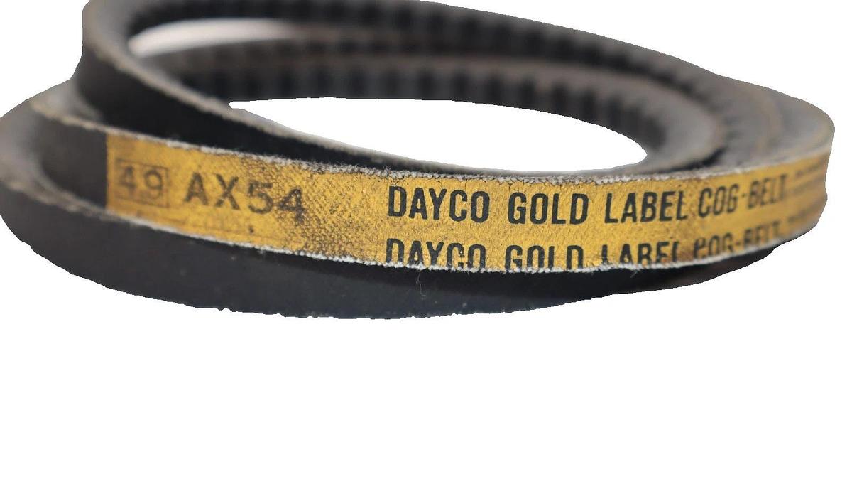 Dayco AX54 Gold Label Cogged V-Belt USA (New)
