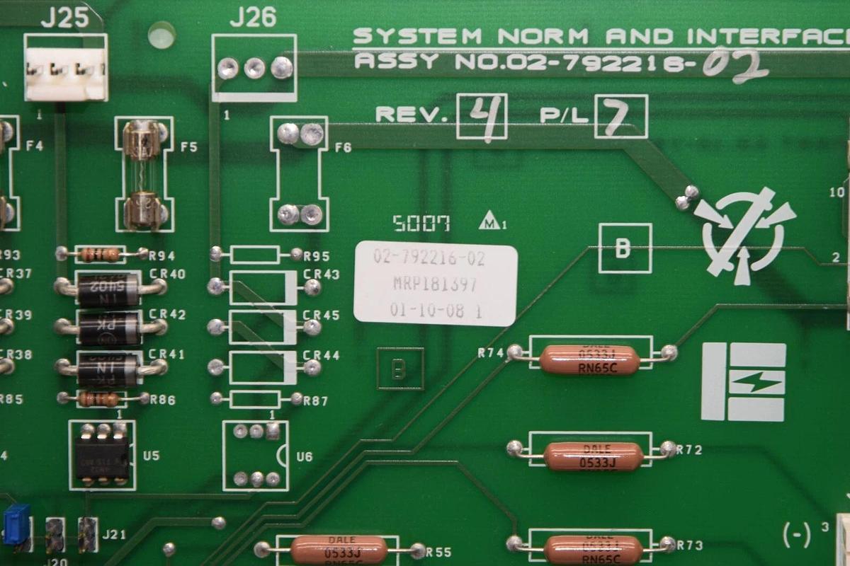 (NEW) EMERSON / LIEBERT 02-792216-02 System Norm and Interface Board