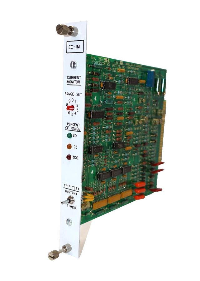 Used MASTER CONTROL SYSTEMS EC-IM Current Monitor Board CArd ECIM 562218 ISS 1