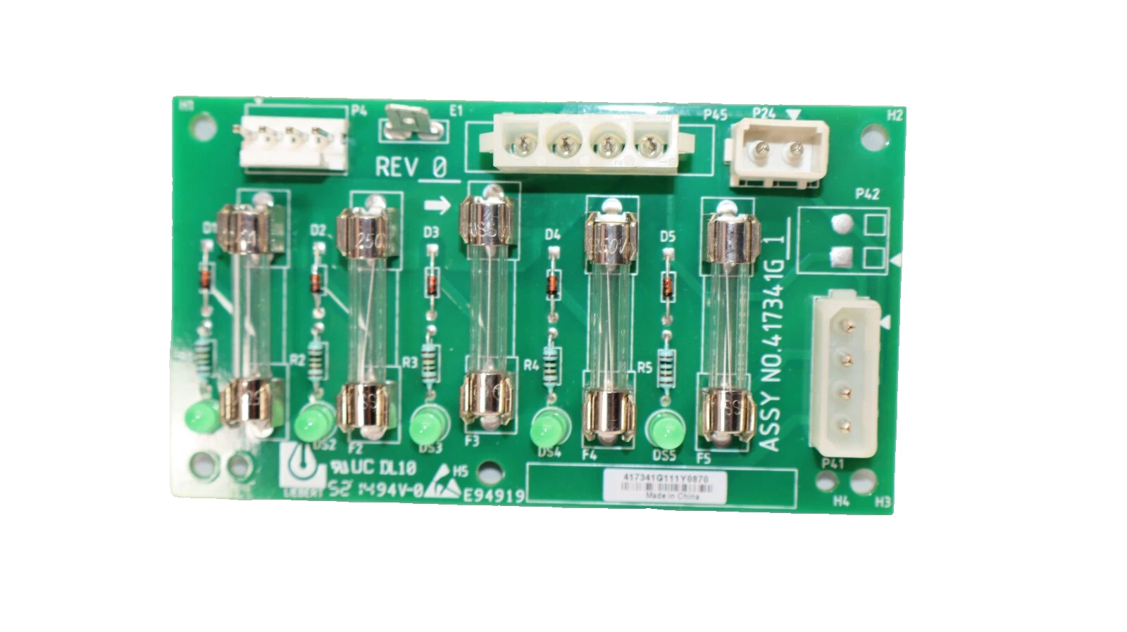 Used LIEBERT 417341G1 Fuse Circuit Board