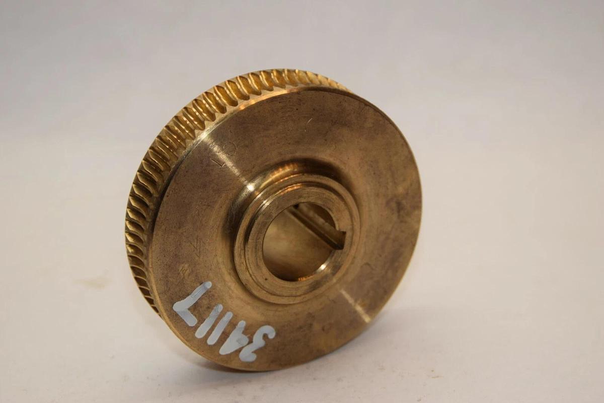 Brass Bronze Helical Gear 2204RARS X1206 75X1 1" Bore 3-3/4" OD 75Teeth NEW