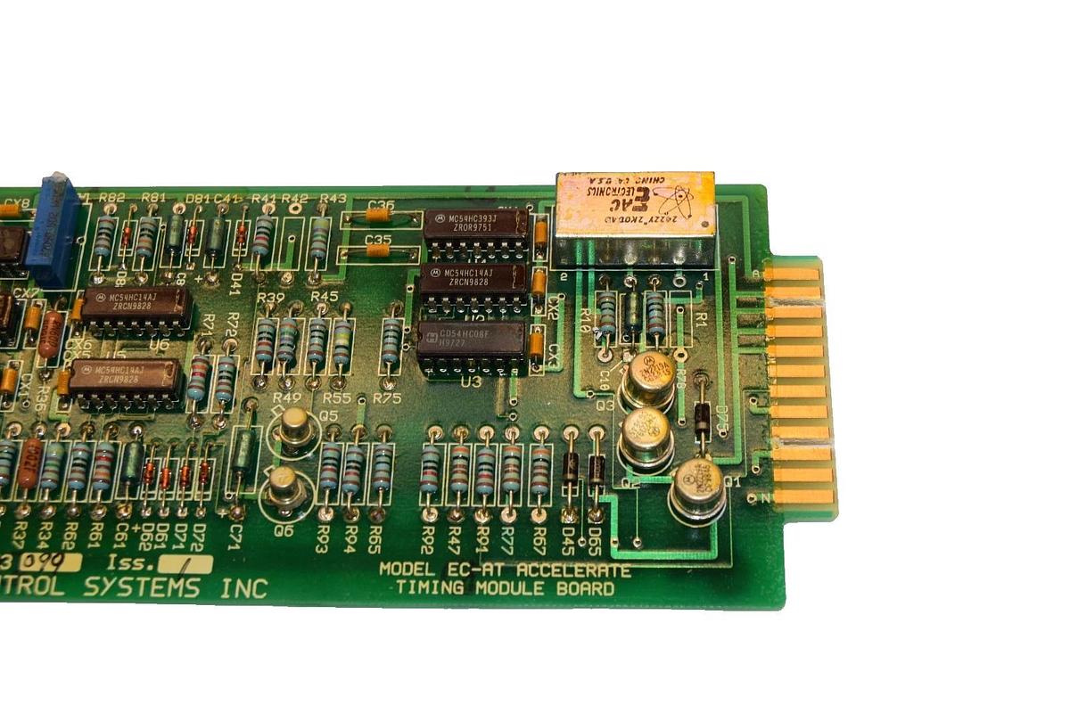 Used MASTER CONTROL SYSTEMS EC-AT ECAT 563099 Accelerate Timing Module Board Card