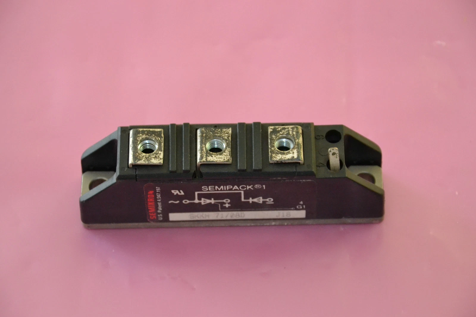 Used SEMIKRON SEMIPACK SKKH 71/08D SKKH7108D SKKH-71/08D