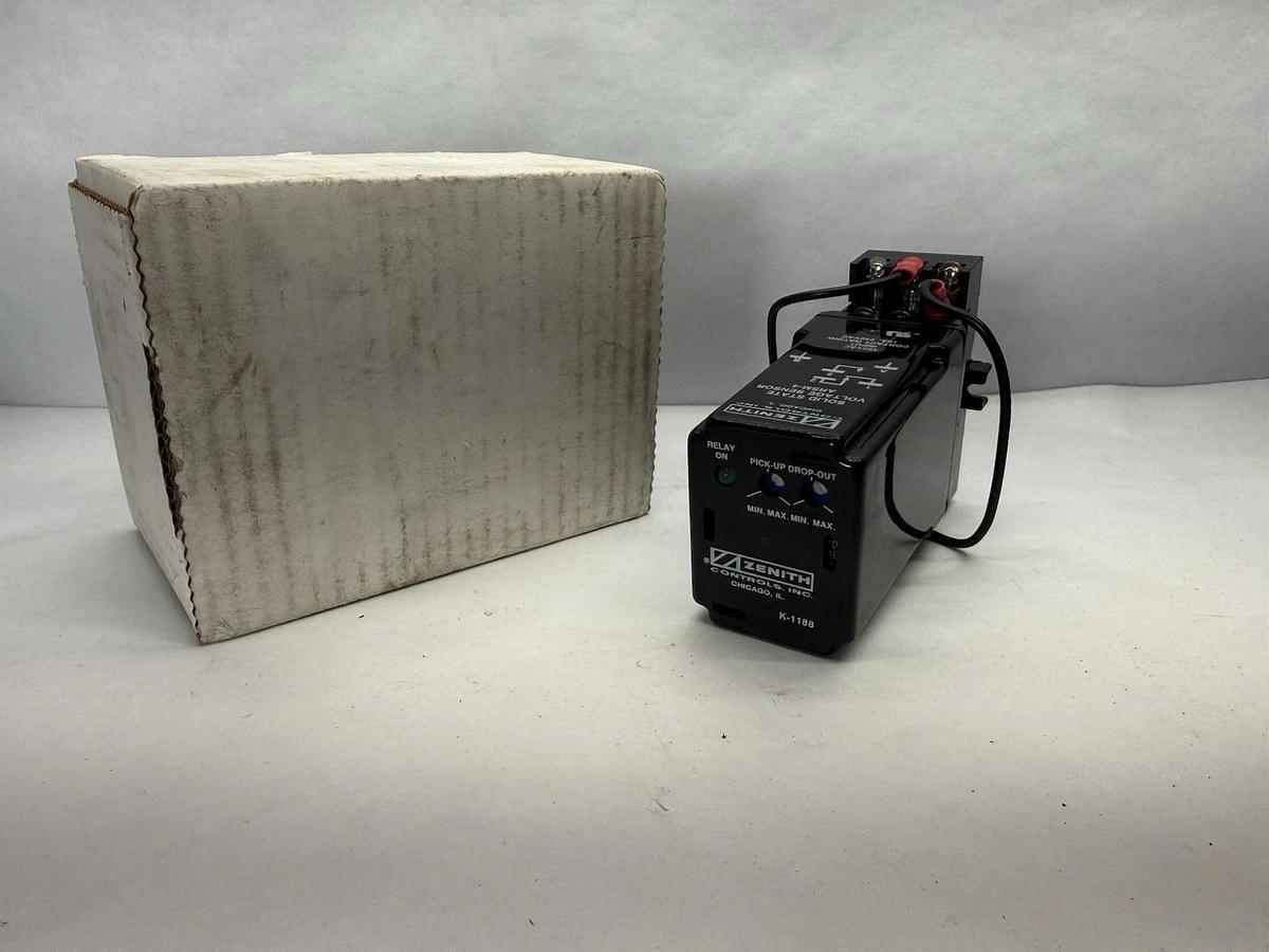 ZENITH Controls, K-1188 ARSM-4 K1188 Solid State Voltage Sensor Relay 480v (New)