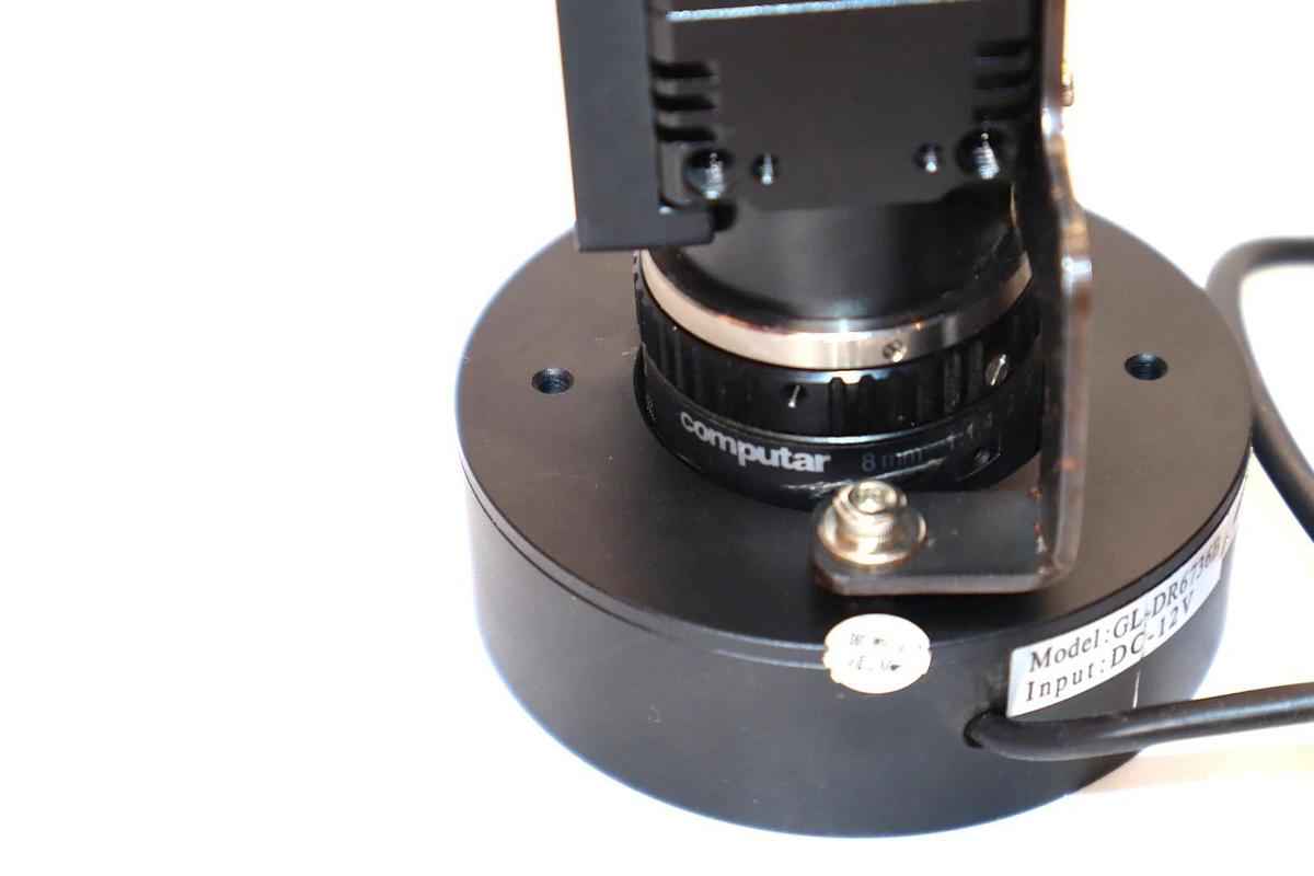 Used OMRON Camera FZ-S2M FZS2M w/ 8mm 1:1.4 , 2/3" Computar Lens & GL-DR6736B Ring