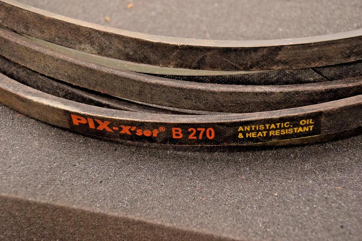 PIX B 270 B270 B-270 ANTISTATIC, OIL & HEAT RESISTANT X'SET V-BELT NEW