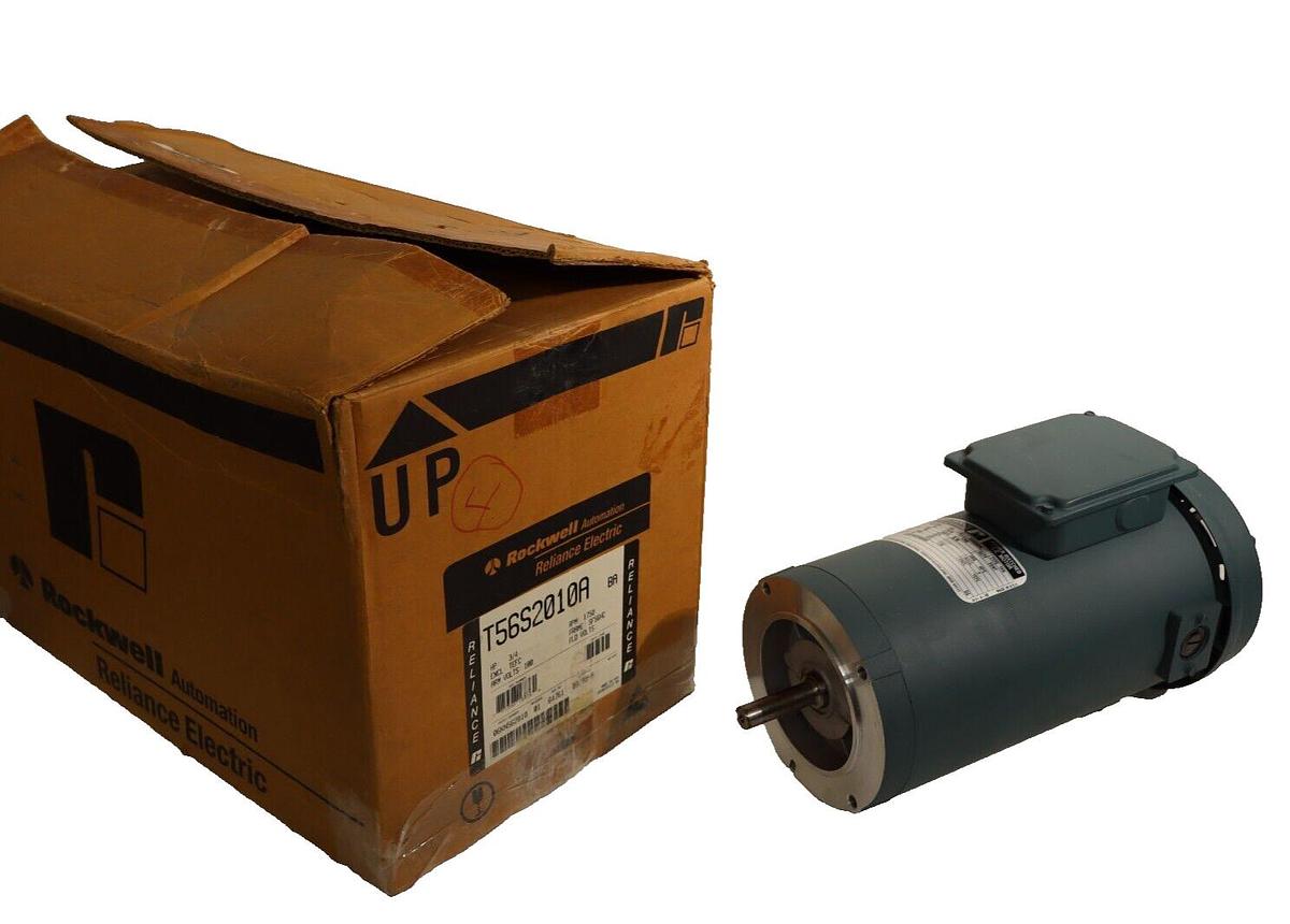 Reliance DC Motor T56S2010A T56S2010A-BA  3/4hp .75hp 1750rpm TEFC SF56HC NEW