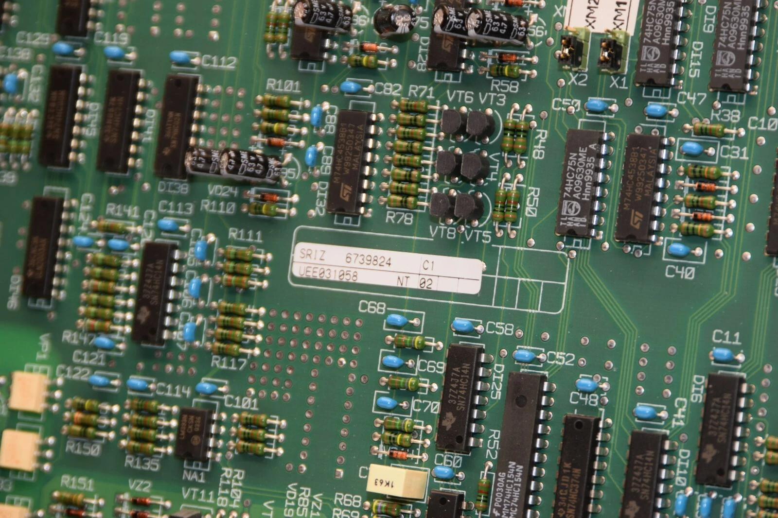 (NEW) MERLIN GERIN / SPIZ 6739824 PLC PC Board