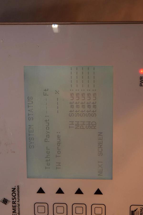 Used EMERSON  / RED LION G306MS00 6" Operator Interface USA *Read: Lines on Screen*