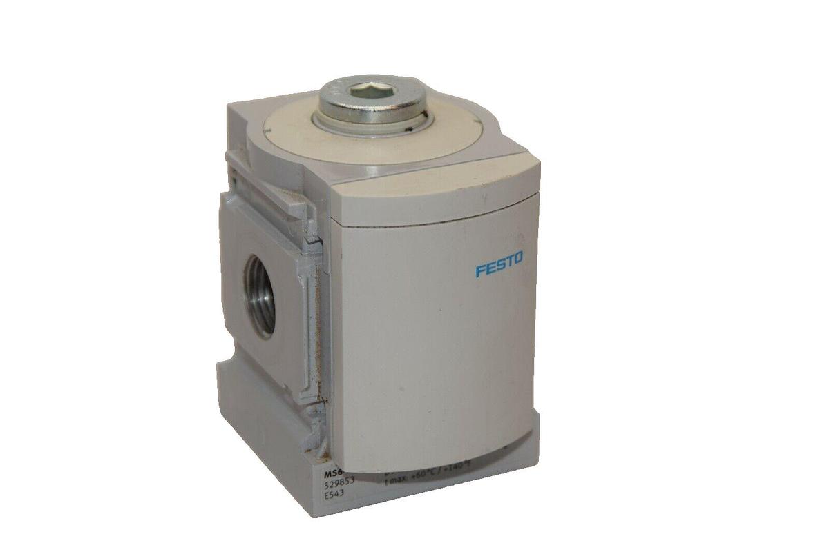 Used FESTO MS6-FRM-1/2 20Bar 1/2" Pneumatic Block