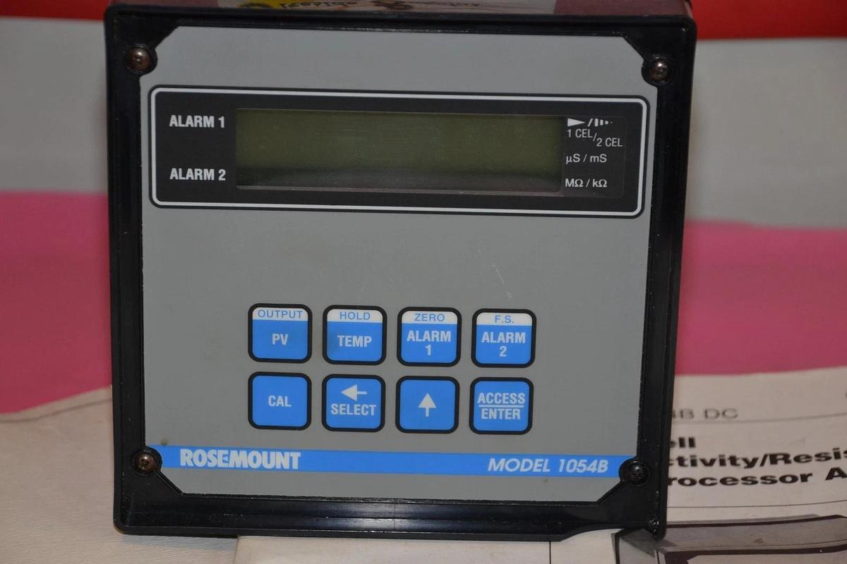 (NEW) ROSEMOUNT 1054BDC 1054 BDC 1054-BDC 230 VAC 20.0.5 Analytical Analyzer