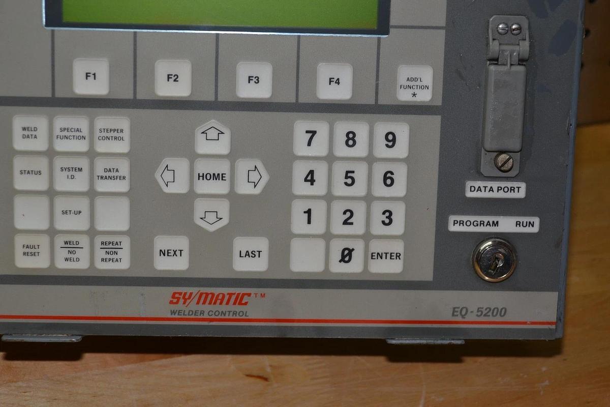 Used SQUARE D Sy/Matic EQ-5200 Welder Control 8995-EQ5200-DEP-10 8995EQ5200DEP10