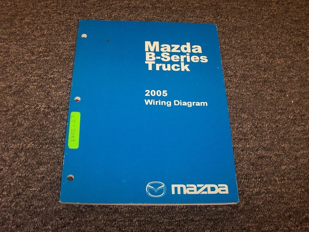 Used Mazda B Series 1998 98 Wiring Diagram Manual NEW