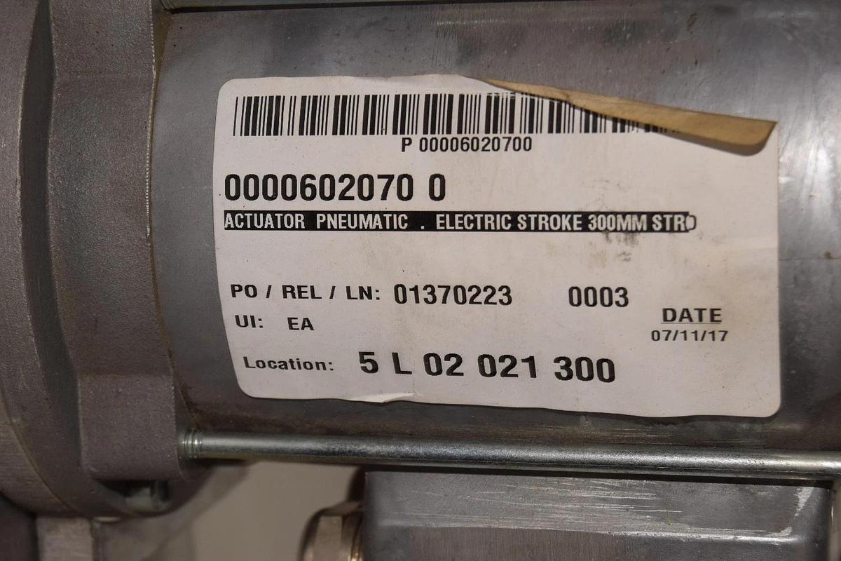 SKF Actuation System Actuator STD12010-300-53 300mm stroke 400v 3ph NEW