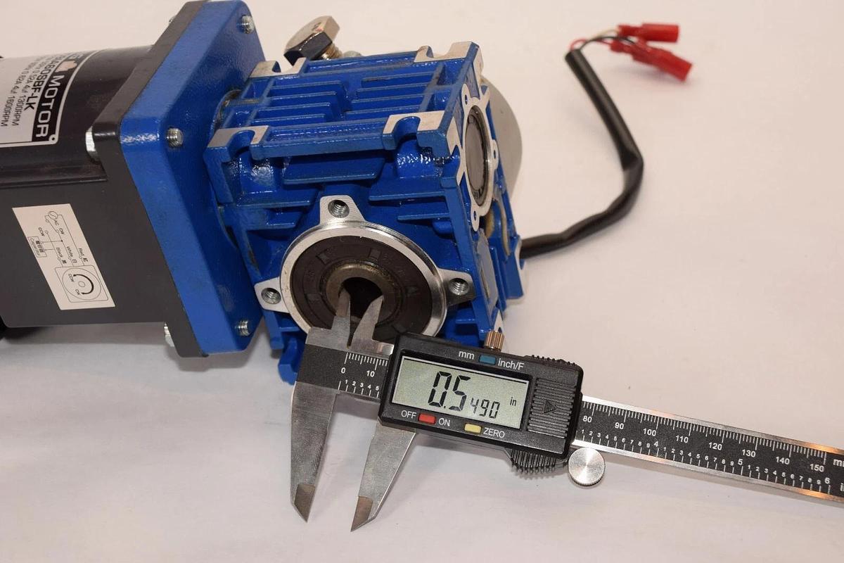 Used LIMING MOTOR CM09IA60SBF-LK , CM09IA60SBFLK 60W Gear Motor