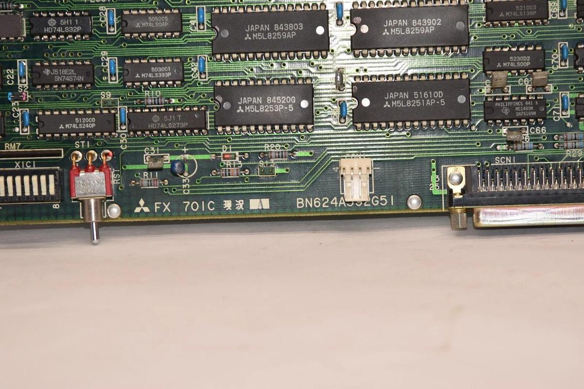 Used MITSUBISHI FX701C BN624A592G51 Circuit Board