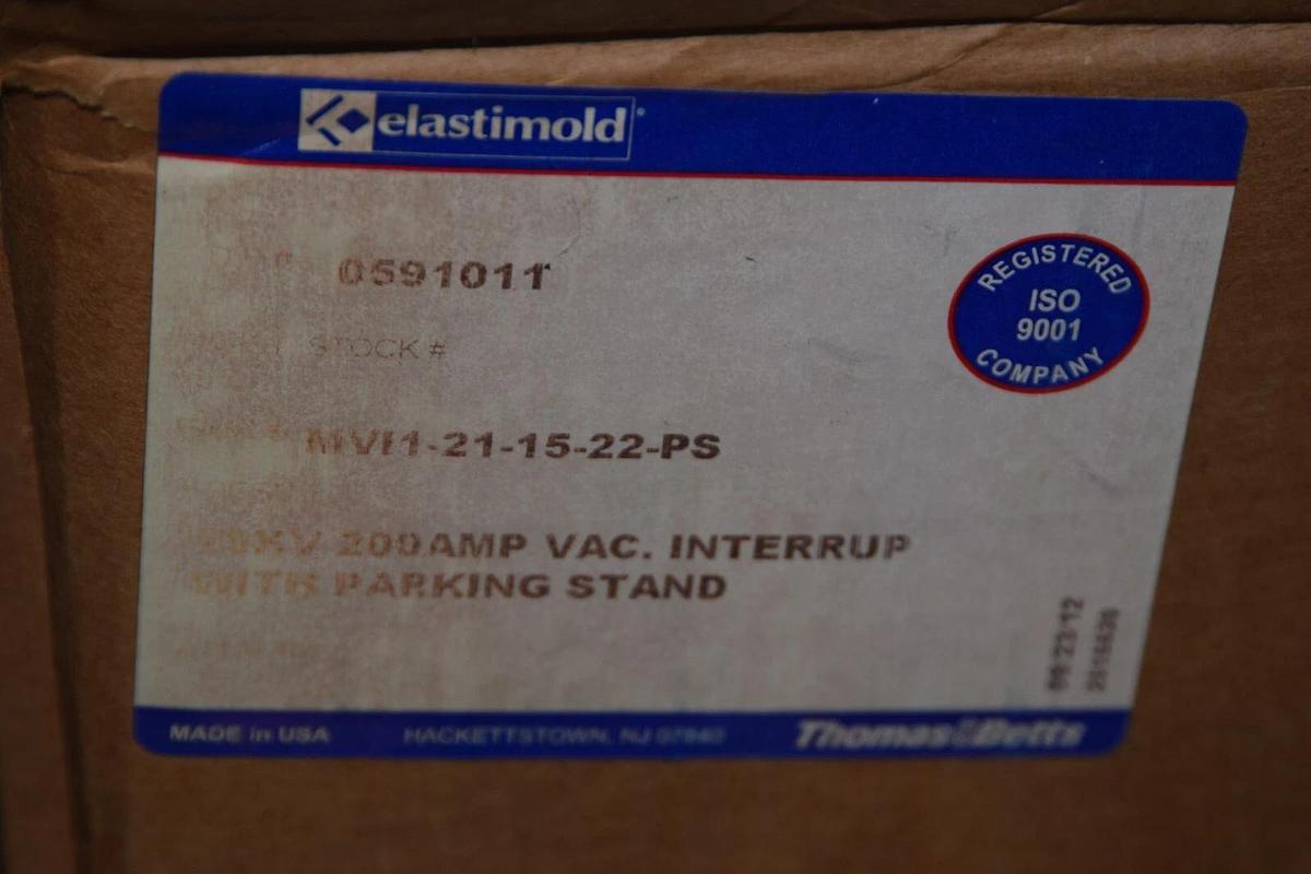 Elastimold Molded Vacuum Interrupter MVI1-21-15-22-PS MVI1211522PS (NEW)