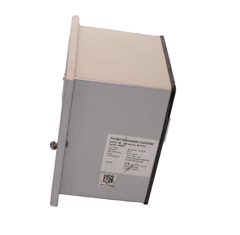 Used GRACO Pro Bell Electrostatic Controller 24Z098 100-240v Input: 40va Output: 12v