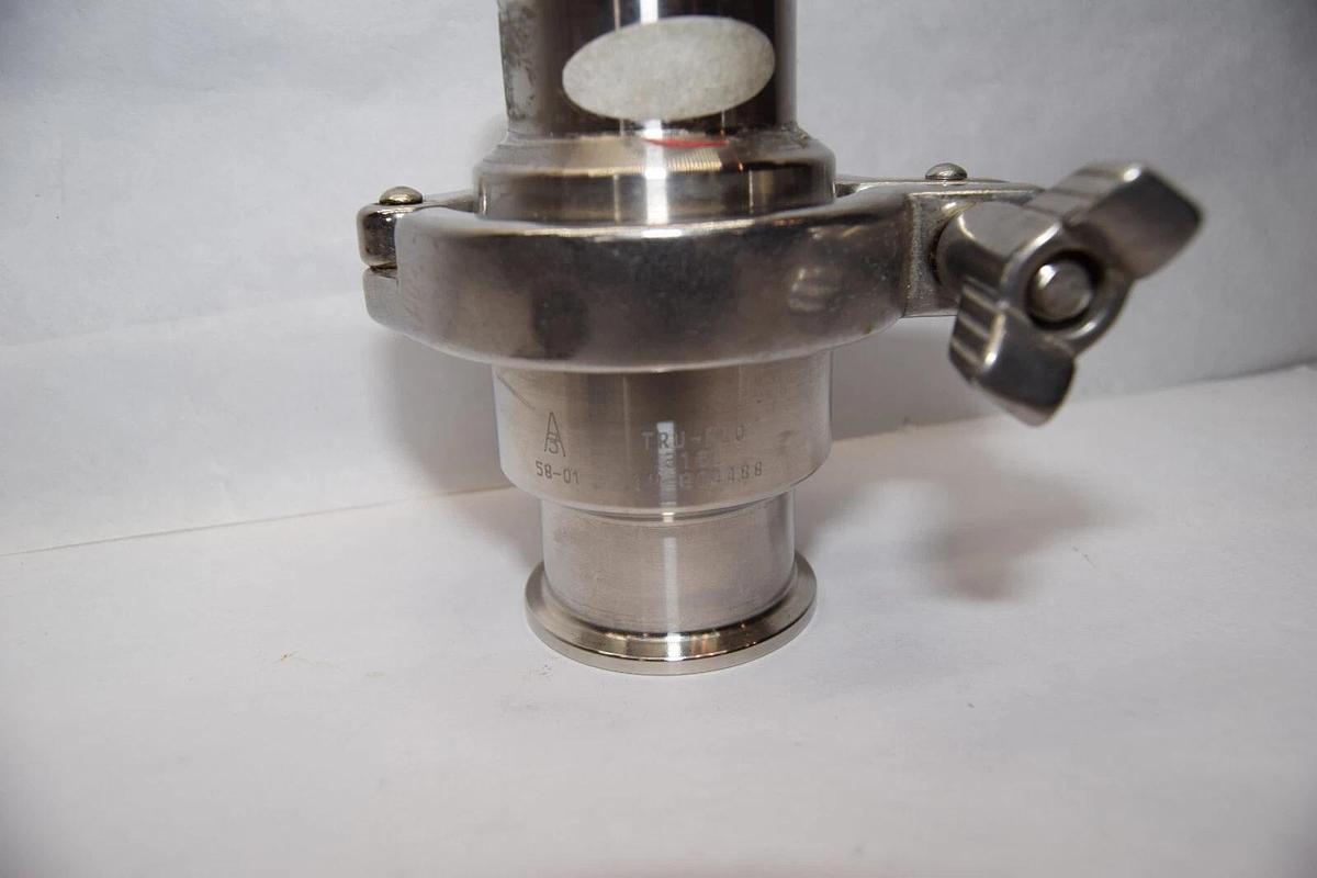 Used TRU-FLO 316L 1" 58-01,  B044BB , 804488 Sanitary Check Valve