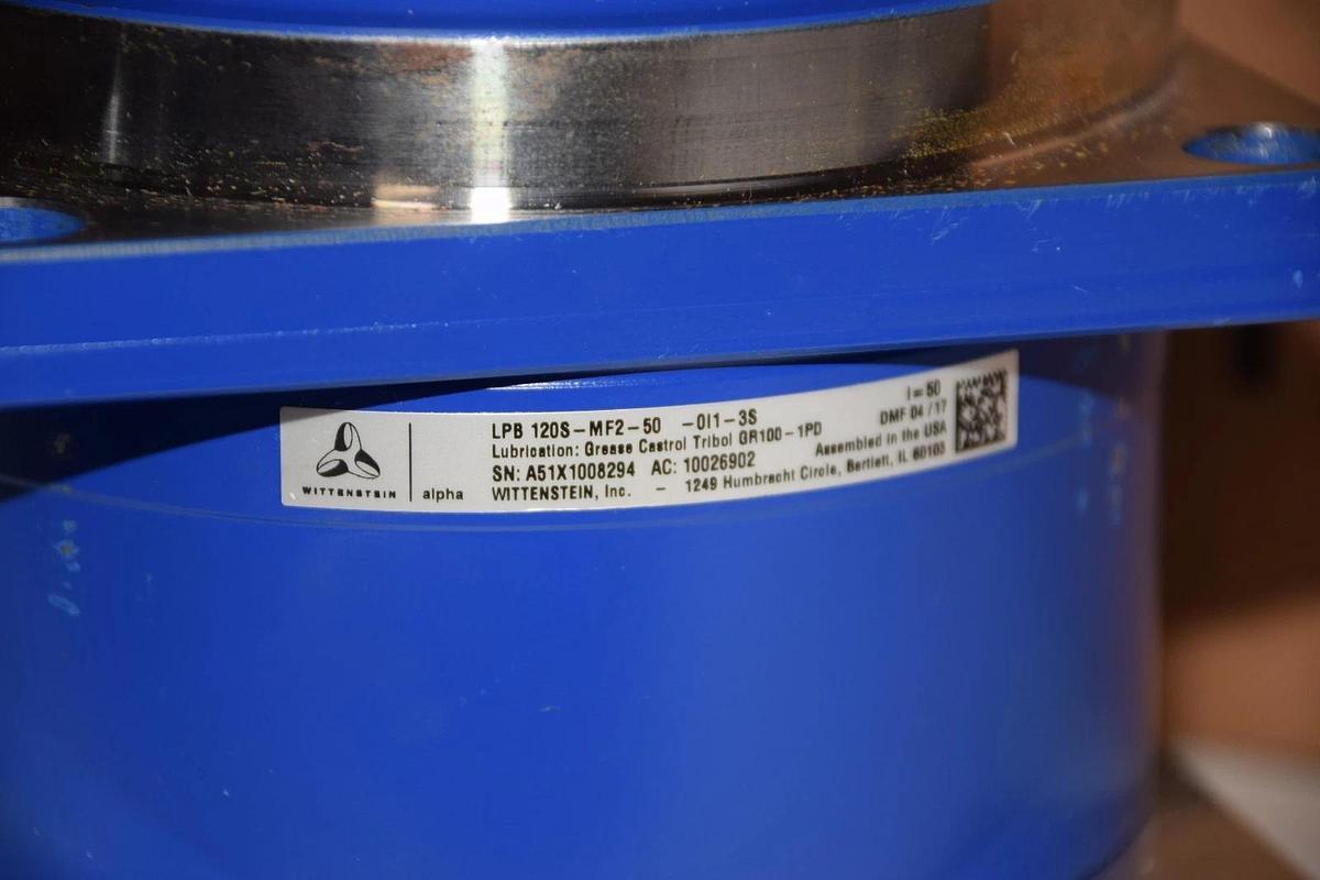 (New) Wittenstein Gearhead LPB120S-MF2-50-0/1-3S   LPB 120S-MF2-50-0/1-3S 1=50
