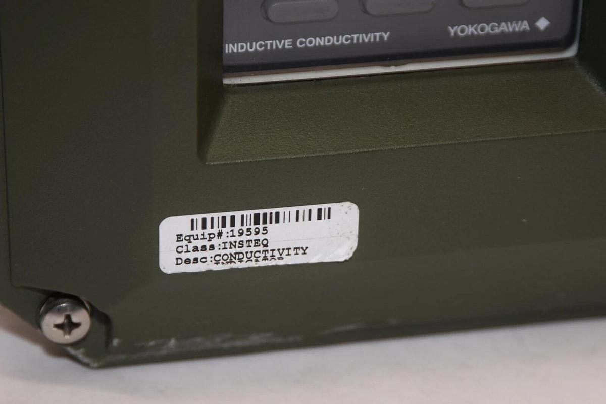 Used YOKOGAWA INSTEQ 19595 Inductive Conductivity Transmitter