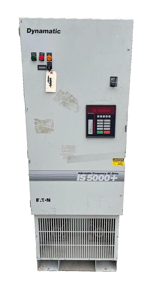 Refurbished EATON Dynamatic IS5000+ AFD AC Drive IS-506107-0480 72-011188-002 480v 3ph 60hp