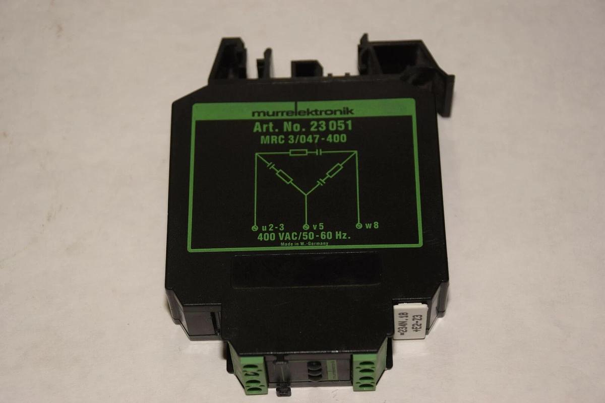 Used MURRELEKTRONIK 23051 23 051 MRC 3/047-400 400V AC / 50-60Hz RELAY