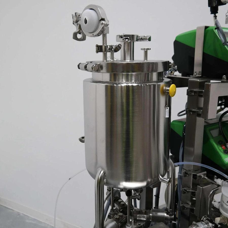 Used GE Healthcare UniFlux Cabinet 10 Tangential Flow Filtration System 2011