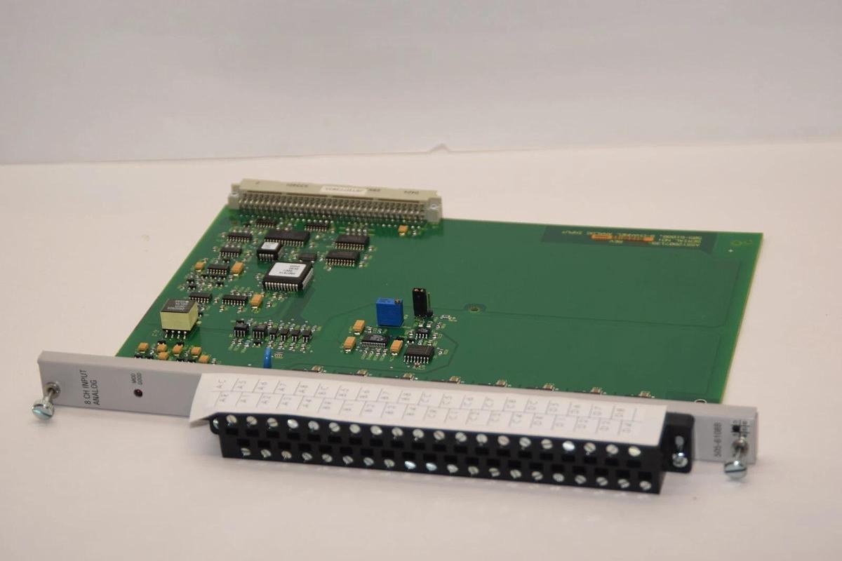 SIEMENS 505-6108-B 505-6108B E-Stand Version 02 8-Channel Analog Input NEW