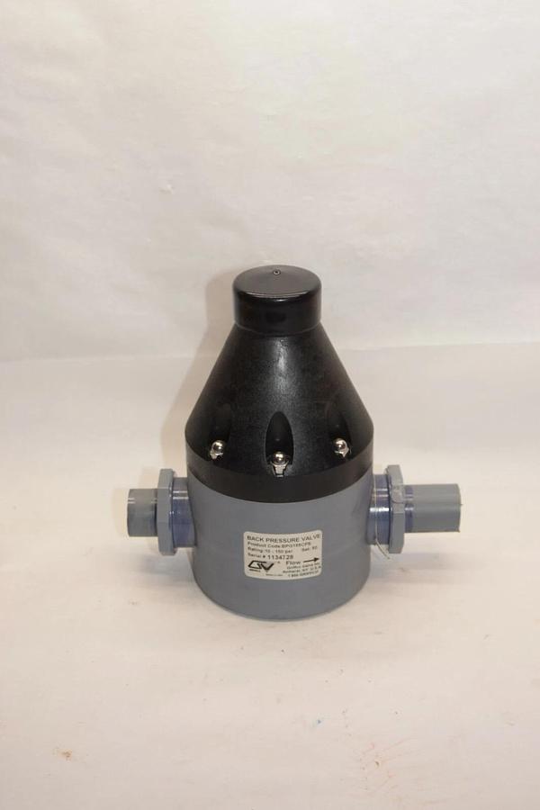 (NEW) GRIFFCO VALVE INC. BPG155CPS 10-150psi Back Pressure Valve