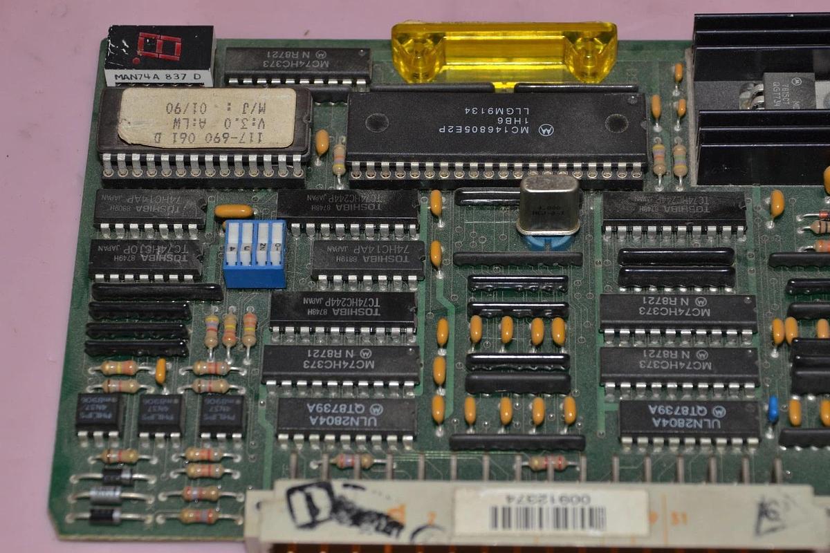 Used SCHLAFHORST ELECTRONICS 117-650 235-E_A 117650235EA PC BOARD