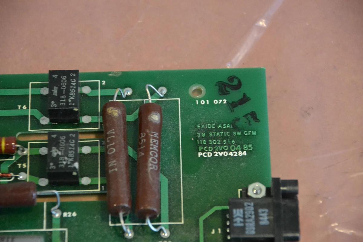 Used NEWAVE SA POWERWARE EXIDE A5A1 30 STATIC SW GFM 118 32 516 118302516 PCD2V0428