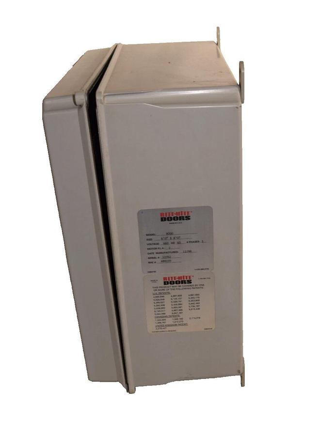 Used Rite-Hite Doors Protecdor Door Controller Model 8000/XL 8000 460v 3ph