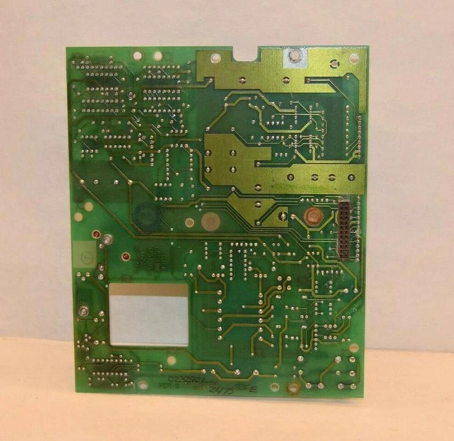 Used MICRO MOTION RFT9710 MMI PCB # 1001593 Rev F 0232901 SAE B UL-12V Circuit Board