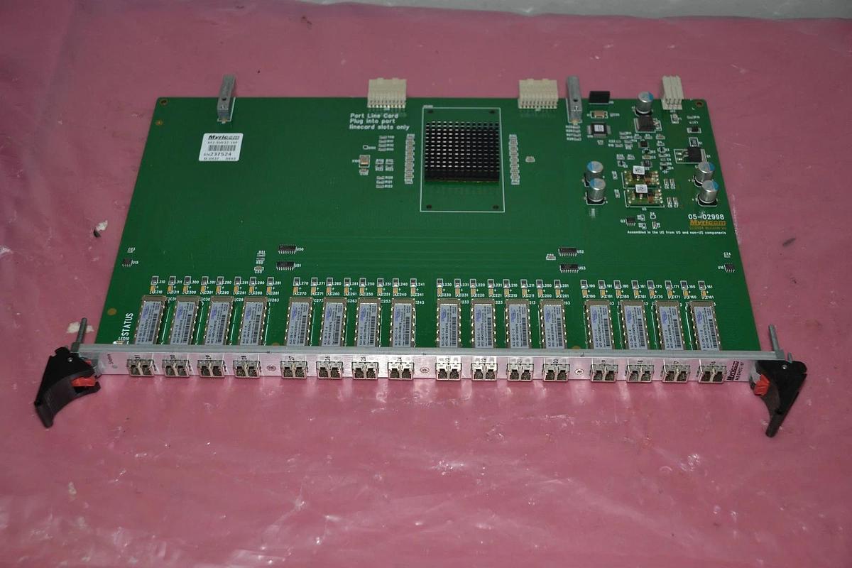 Used MYRICOM CIRCUIT BOARD CARD M3-SW32-16F M3 SW32 16F M3SW3216F