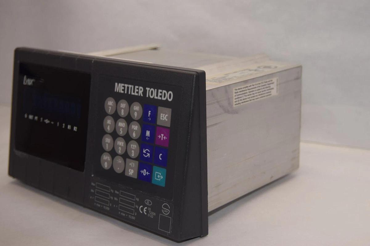 Used METTLER TOLEDO LTPA0820000 , LYNX 100/120V Weight Indicator / Operator Terminal