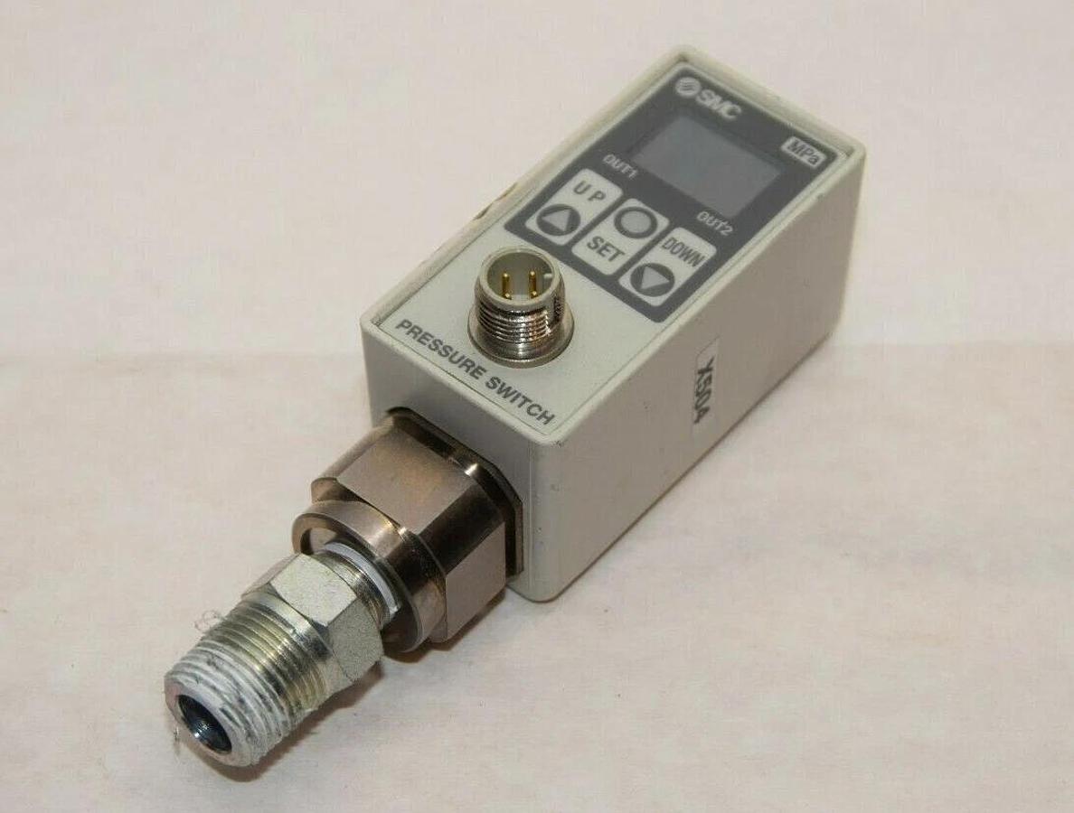 Used SMC ISE70-F02-43 ISE70F0243 0-1.0MPa 12-24Vdc Pressure Switch