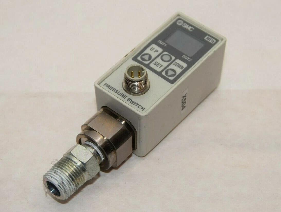 Used SMC ISE70-F02-43 ISE70F0243 0-1.0MPa 12-24Vdc Pressure Switch