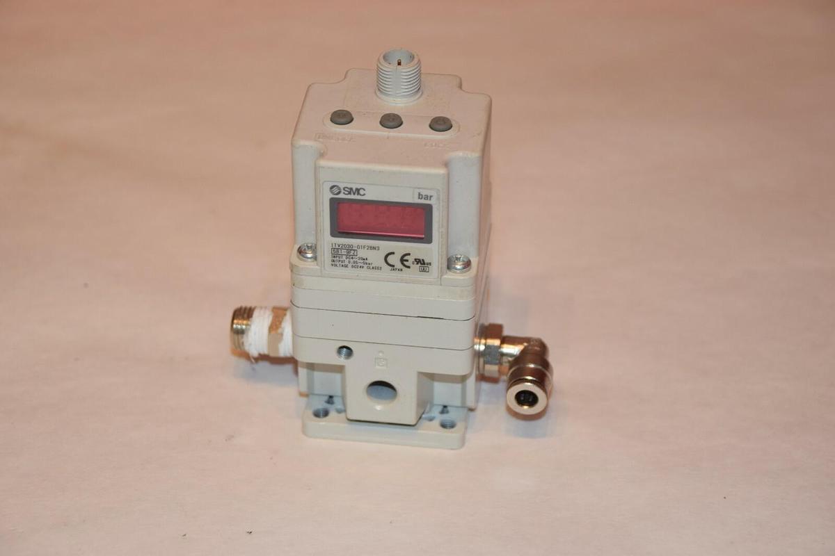 Used SMC ITV2030-01F2BN3 5B1-9FZ 24VDC CLASS 2 E/P REGULATOR